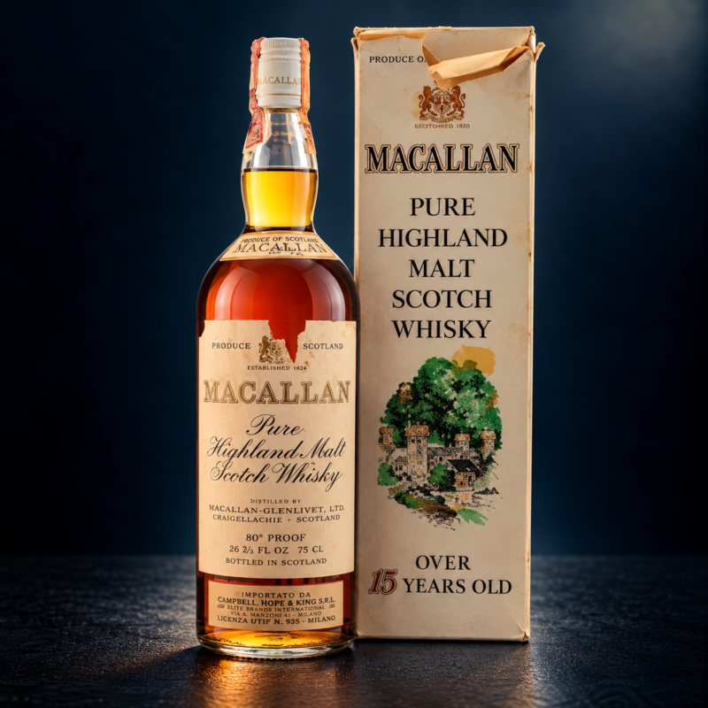 Home Macallan 1952 – Pure Highland Malt Scotch Whisky
